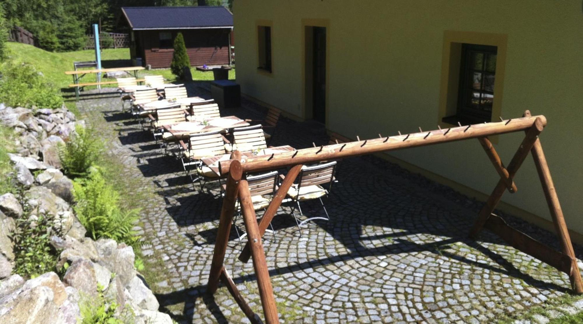 Ferienhaus Bikehuette Rehnhaeusl Geising Exterior photo